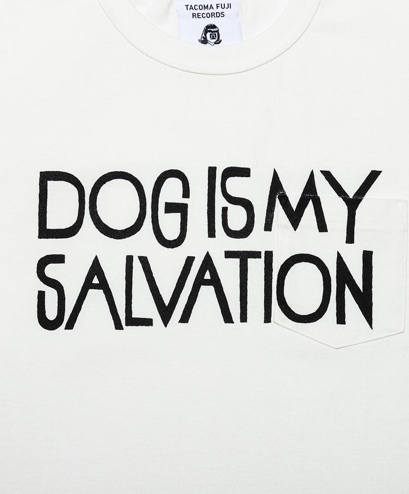 TACOMA FUJI RECORDS DOG IS MY SALVATION Pocket Tee