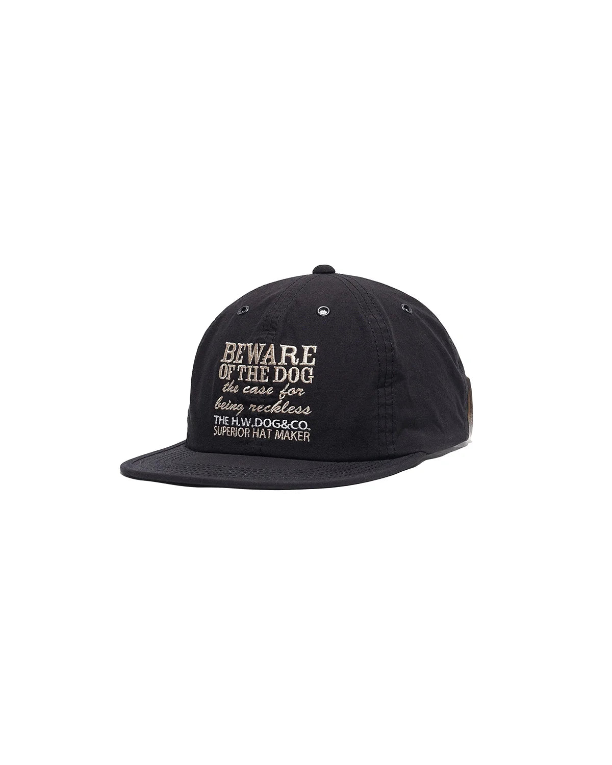 THE H.W.DOG&CO LETTERING SKATE CAP