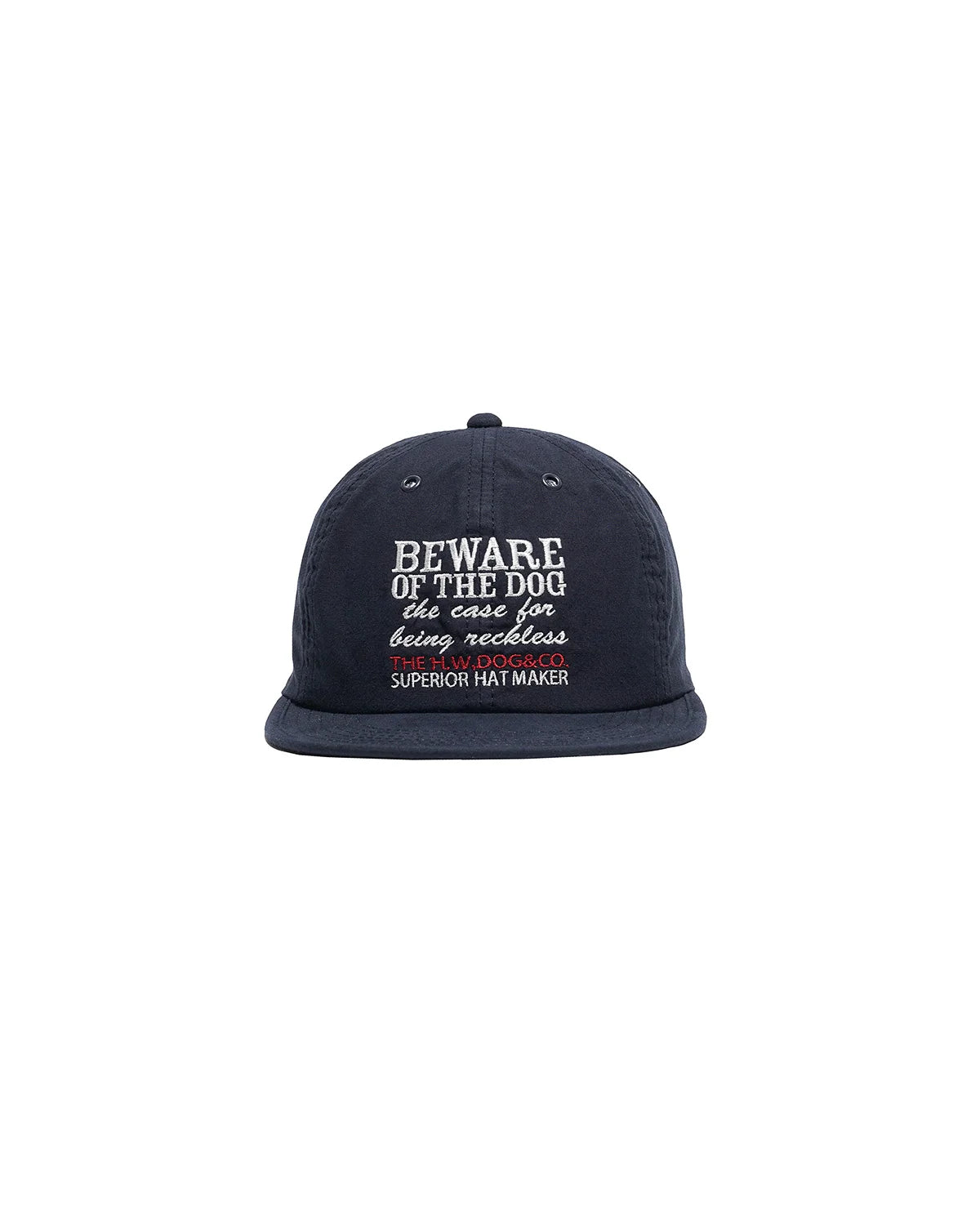 THE H.W.DOG&CO LETTERING SKATE CAP