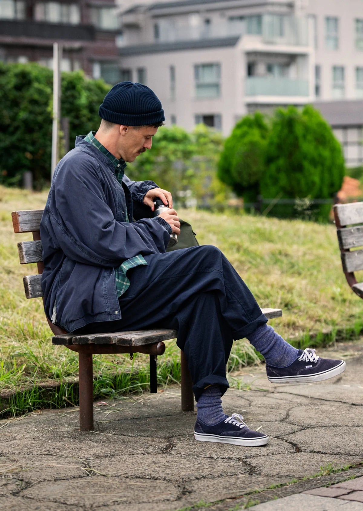 RoToTo REVERSIBLE PILE SOCKS