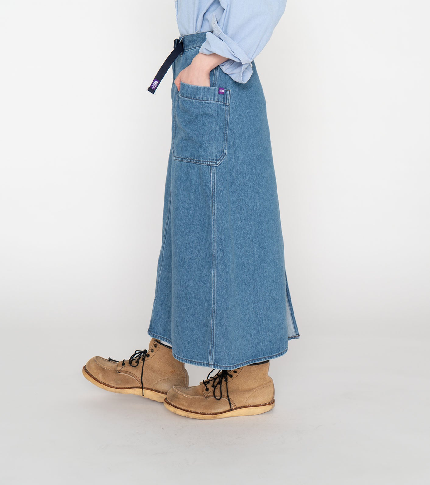 THE NORTH FACE PURPLE LABEL Denim Field Skirt – unexpected store