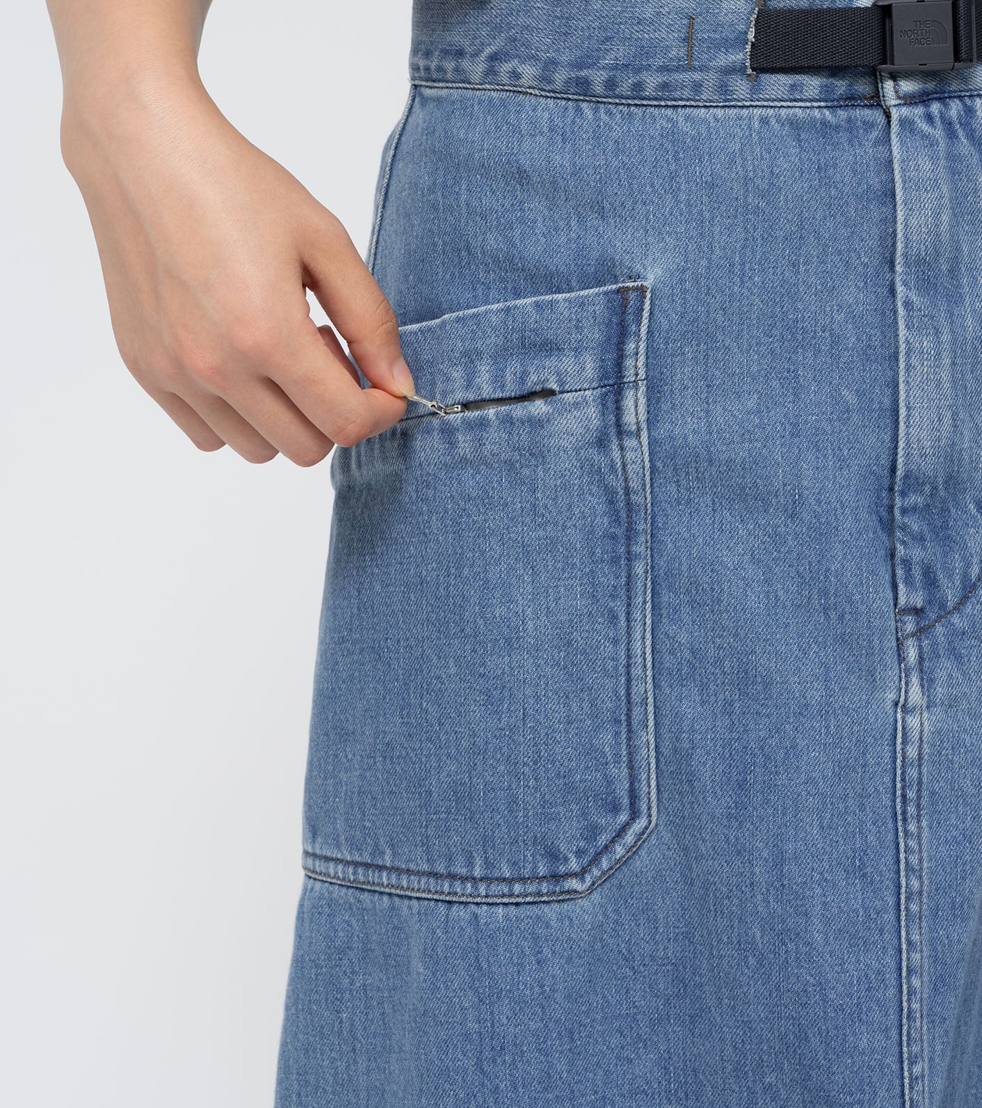 THE NORTH FACE PURPLE LABEL Denim Field Skirt