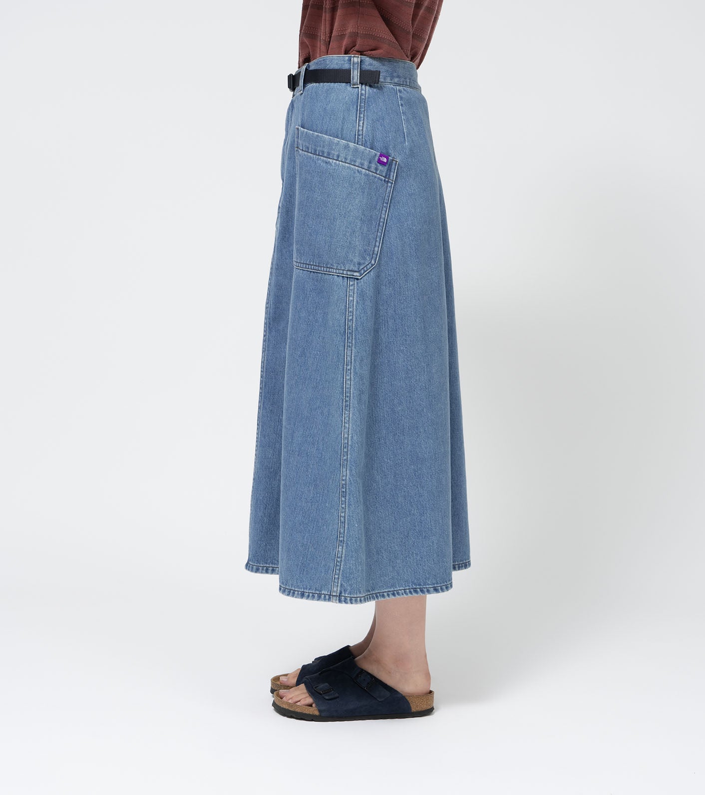 THE NORTH FACE PURPLE LABEL Denim Field Skirt