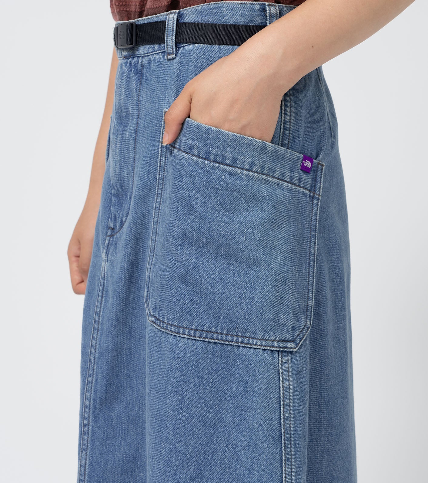 THE NORTH FACE PURPLE LABEL Denim Field Skirt