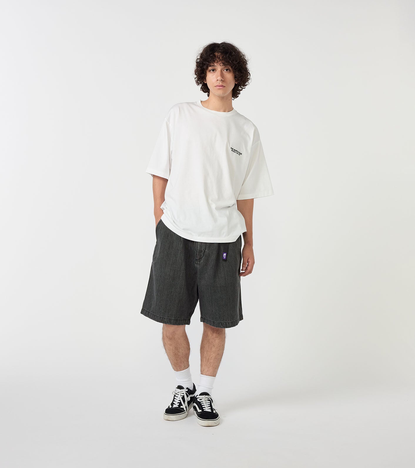 THE NORTH FACE PURPLE LABEL Denim Tuck Field Shorts
