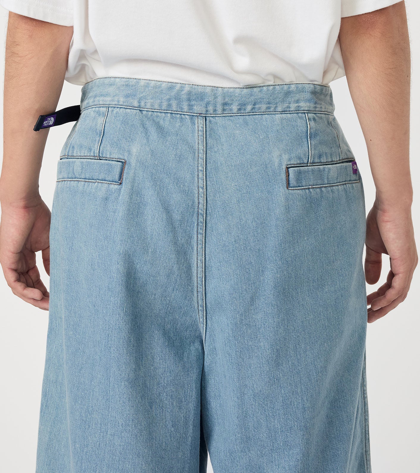 THE NORTH FACE PURPLE LABEL Denim Tuck Field Shorts