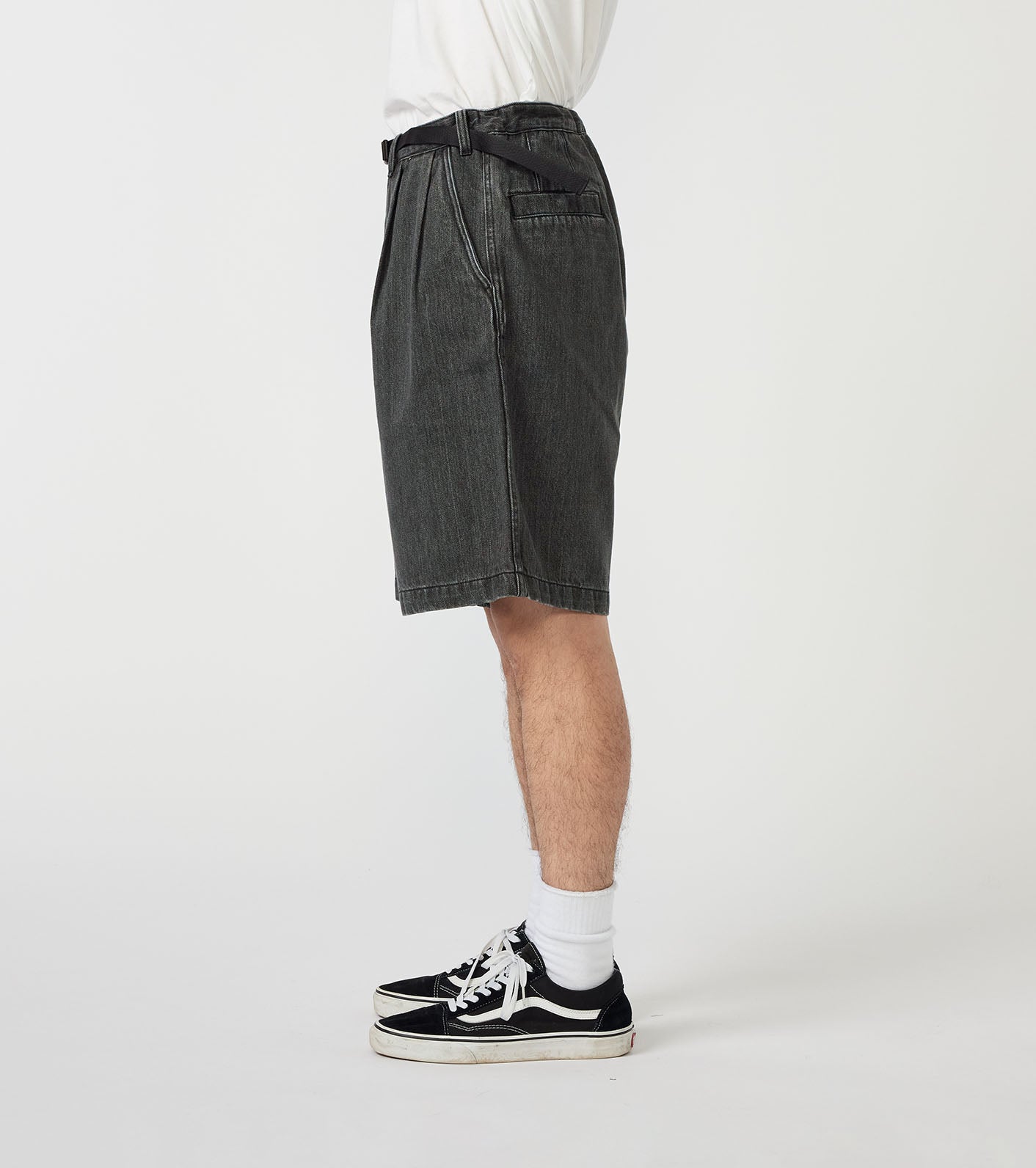 THE NORTH FACE PURPLE LABEL Denim Tuck Field Shorts