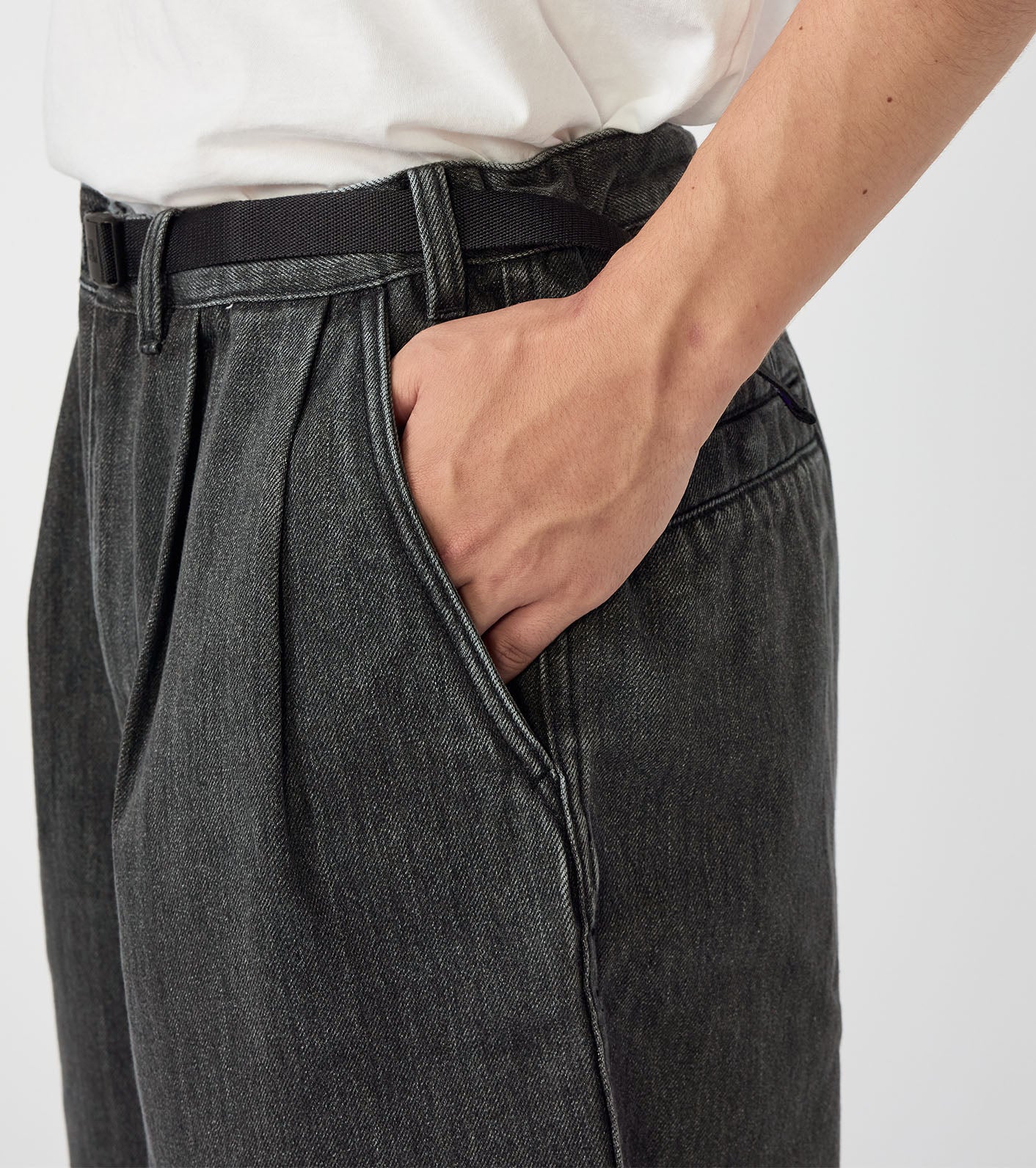 THE NORTH FACE PURPLE LABEL Denim Tuck Field Shorts