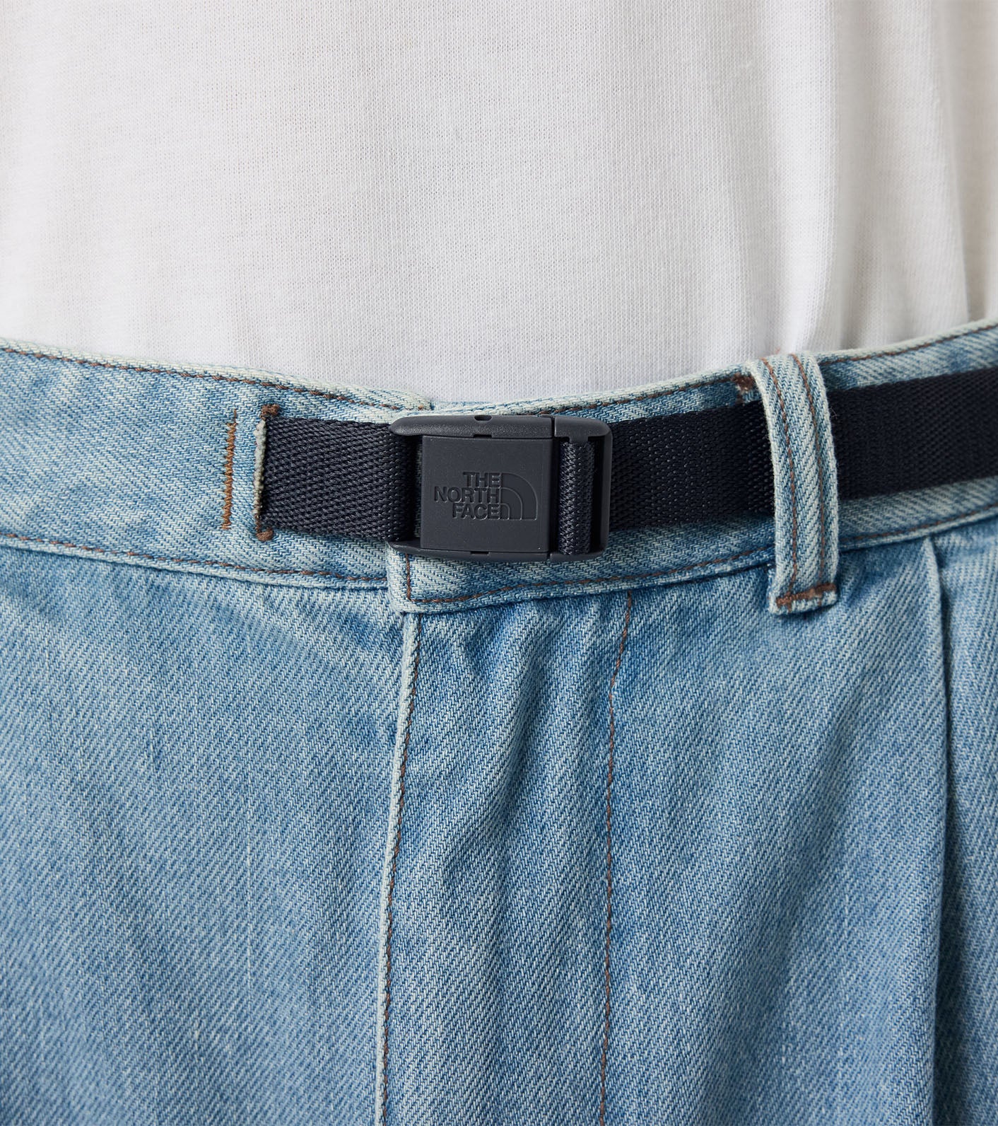 THE NORTH FACE PURPLE LABEL Denim Tuck Field Shorts