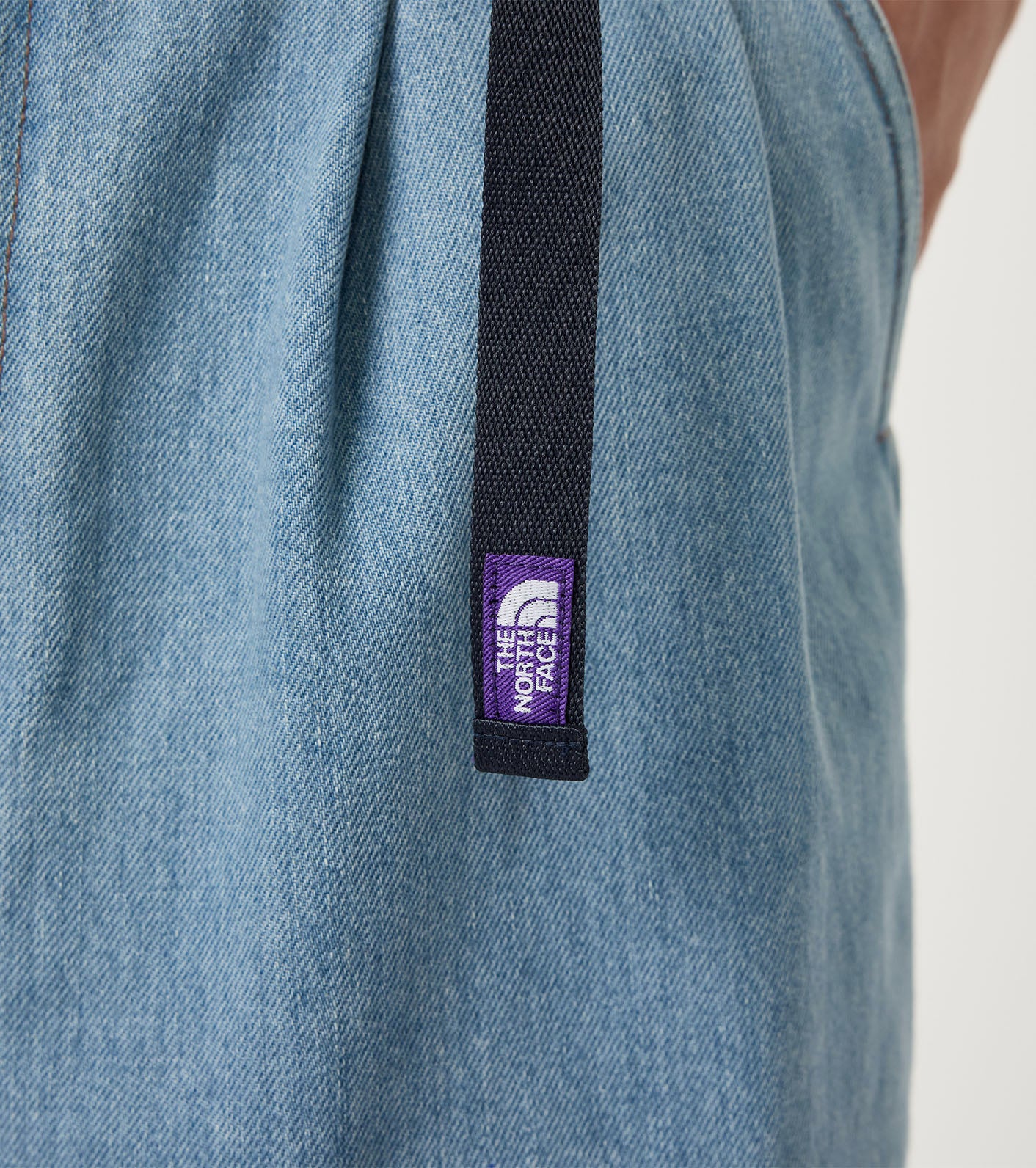 THE NORTH FACE PURPLE LABEL Denim Tuck Field Shorts