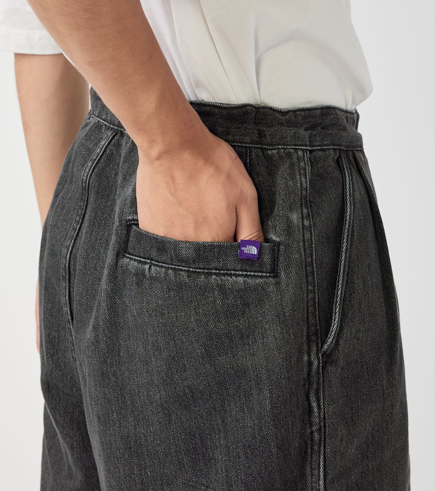 THE NORTH FACE PURPLE LABEL Denim Tuck Field Shorts