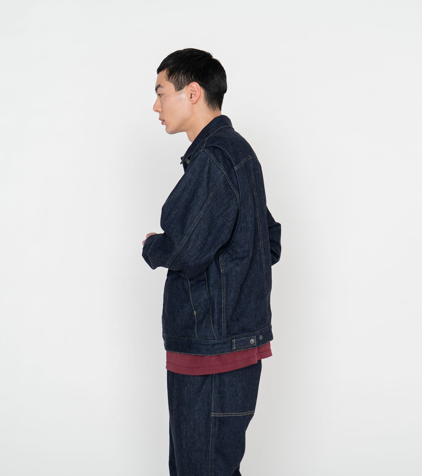 THE NORTH FACE PURPLE LABEL Denim WINDSTOPPER Field Jacket