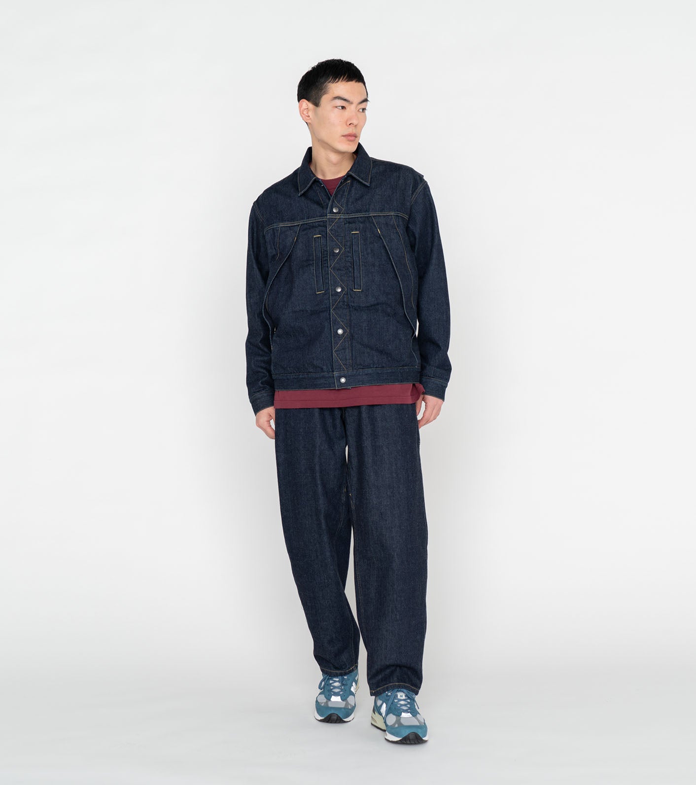 THE NORTH FACE PURPLE LABEL Denim WINDSTOPPER Field Jacket