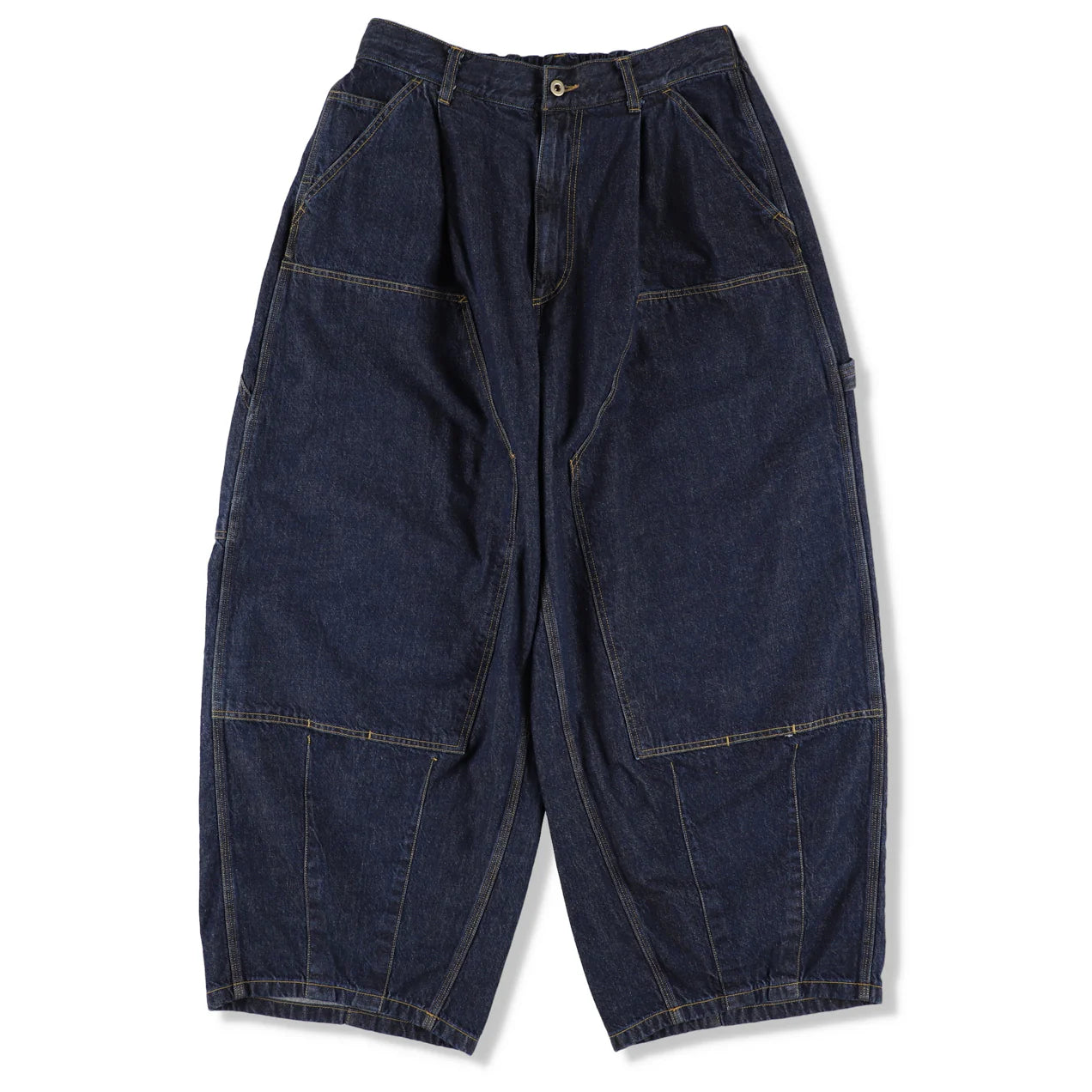 is-ness Double-Knee Balloon Painter Pants