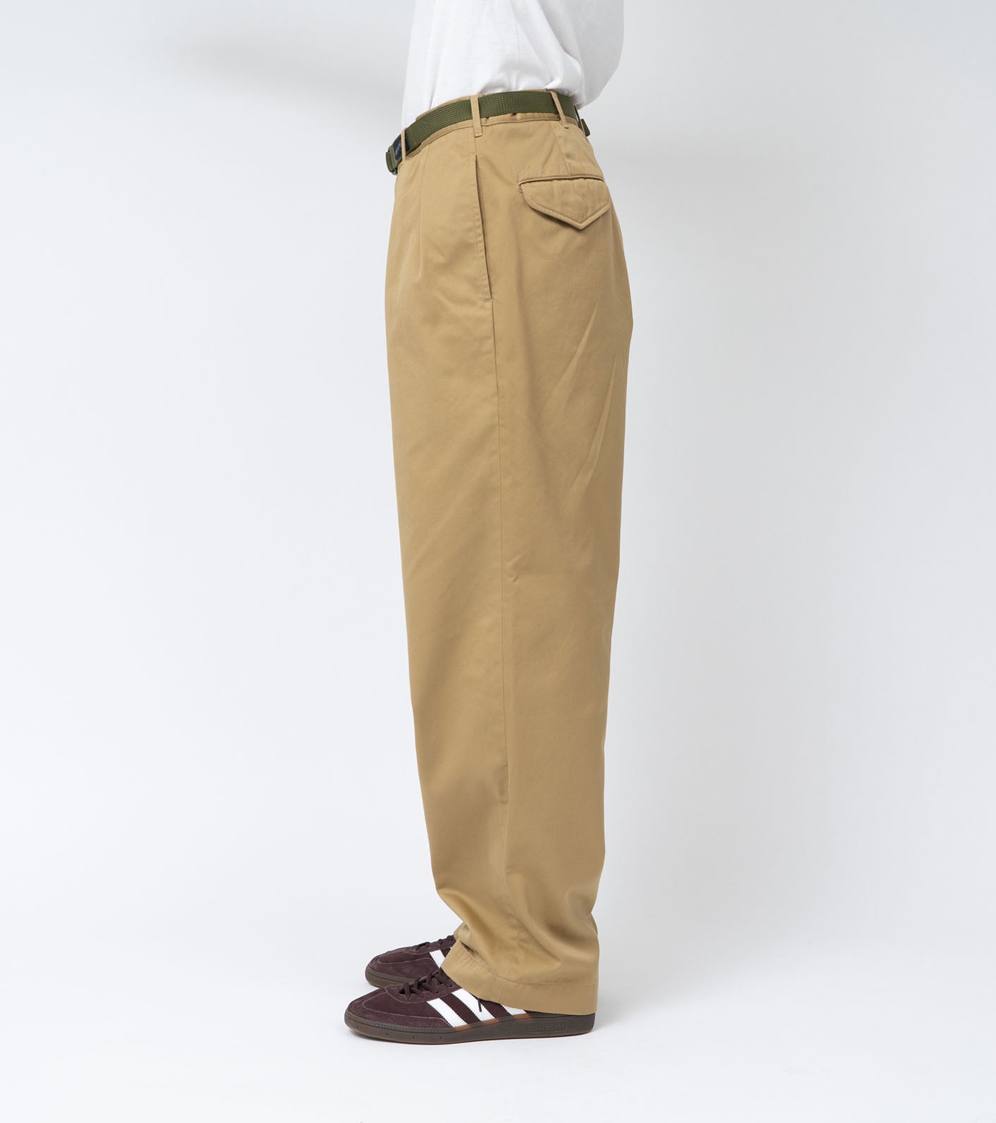 nanamica Double Pleat Chino Pants