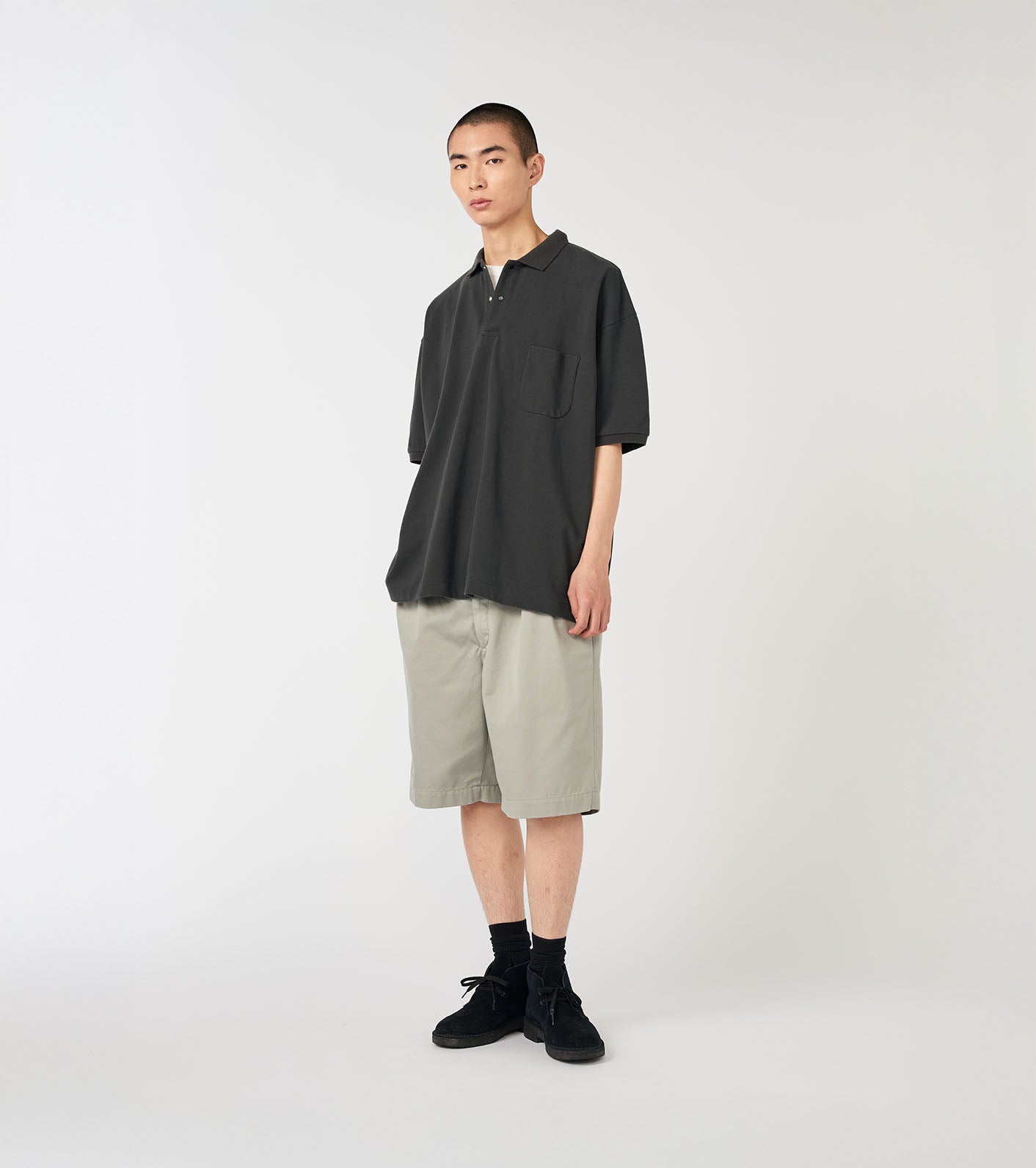 nanamica Double Pleated Chino Shorts