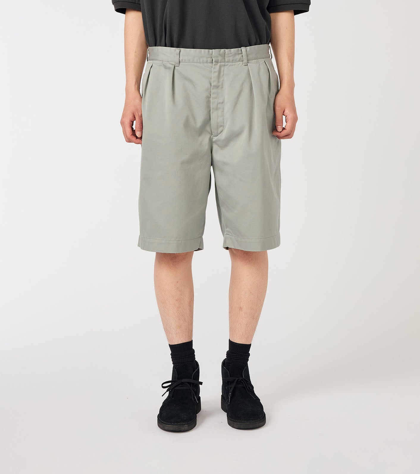 nanamica Double Pleated Chino Shorts