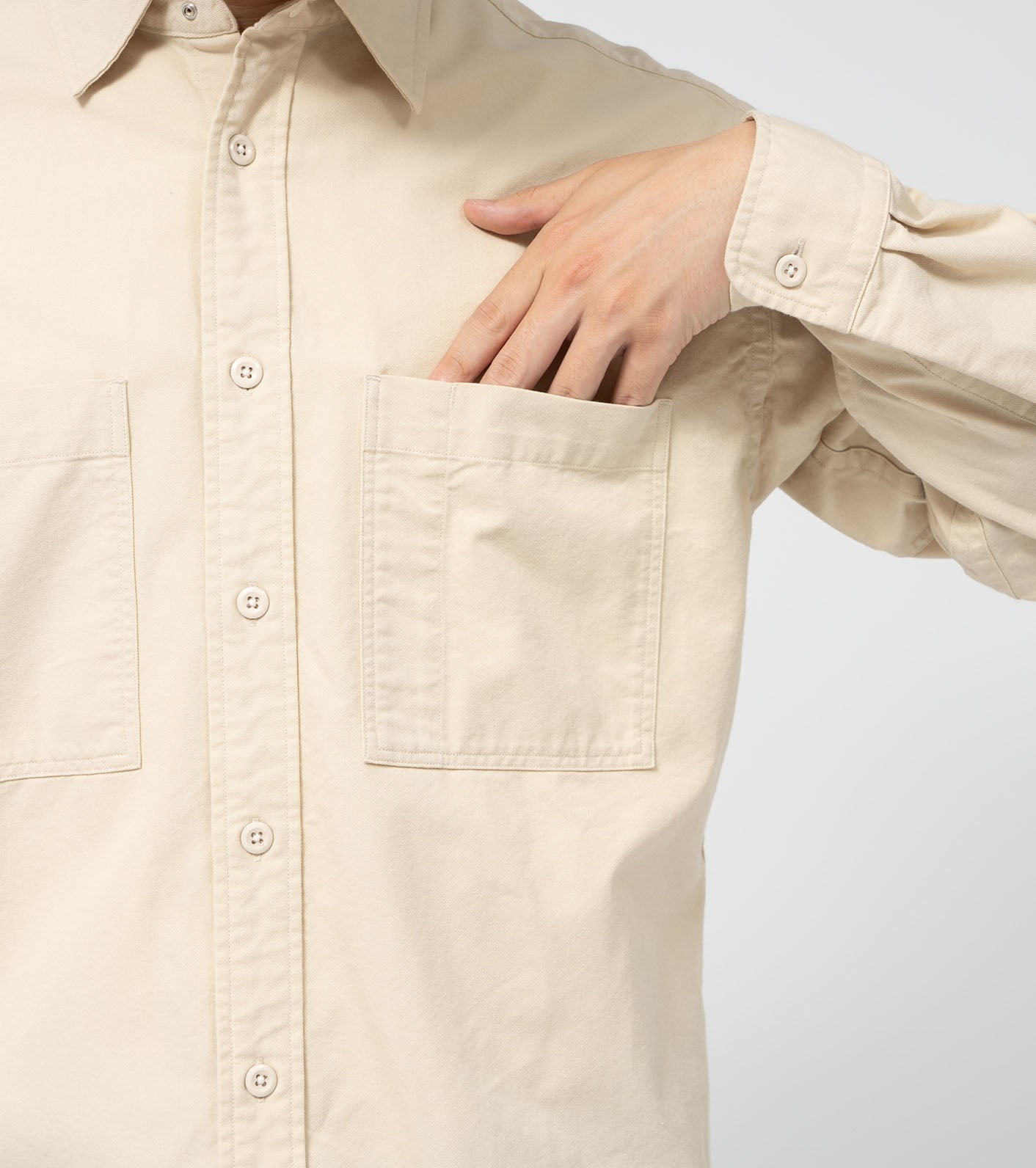 THE NORTH FACE PURPLE LABEL Double Pocket Field Work Shirt