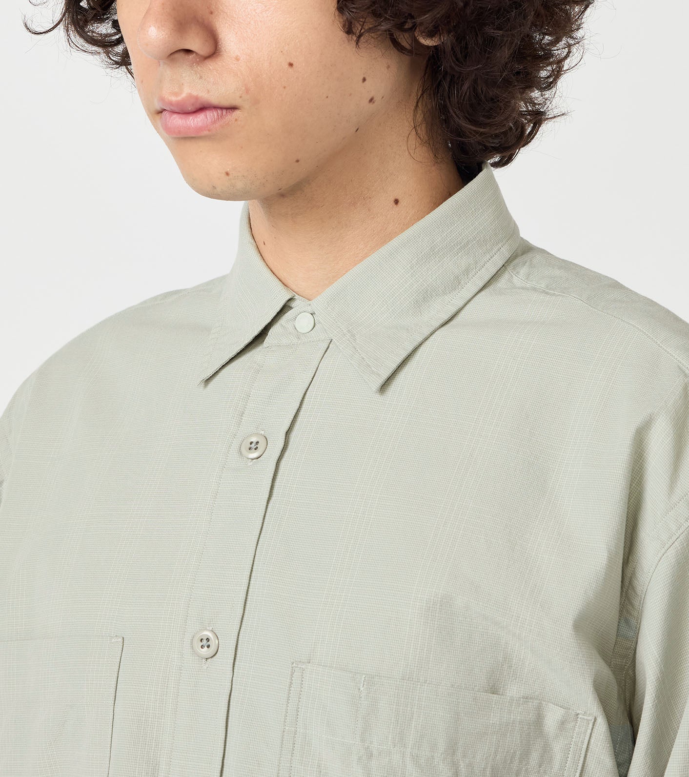 THE NORTH FACE PURPLE LABEL Double Pocket Plaid Field Work Shirt