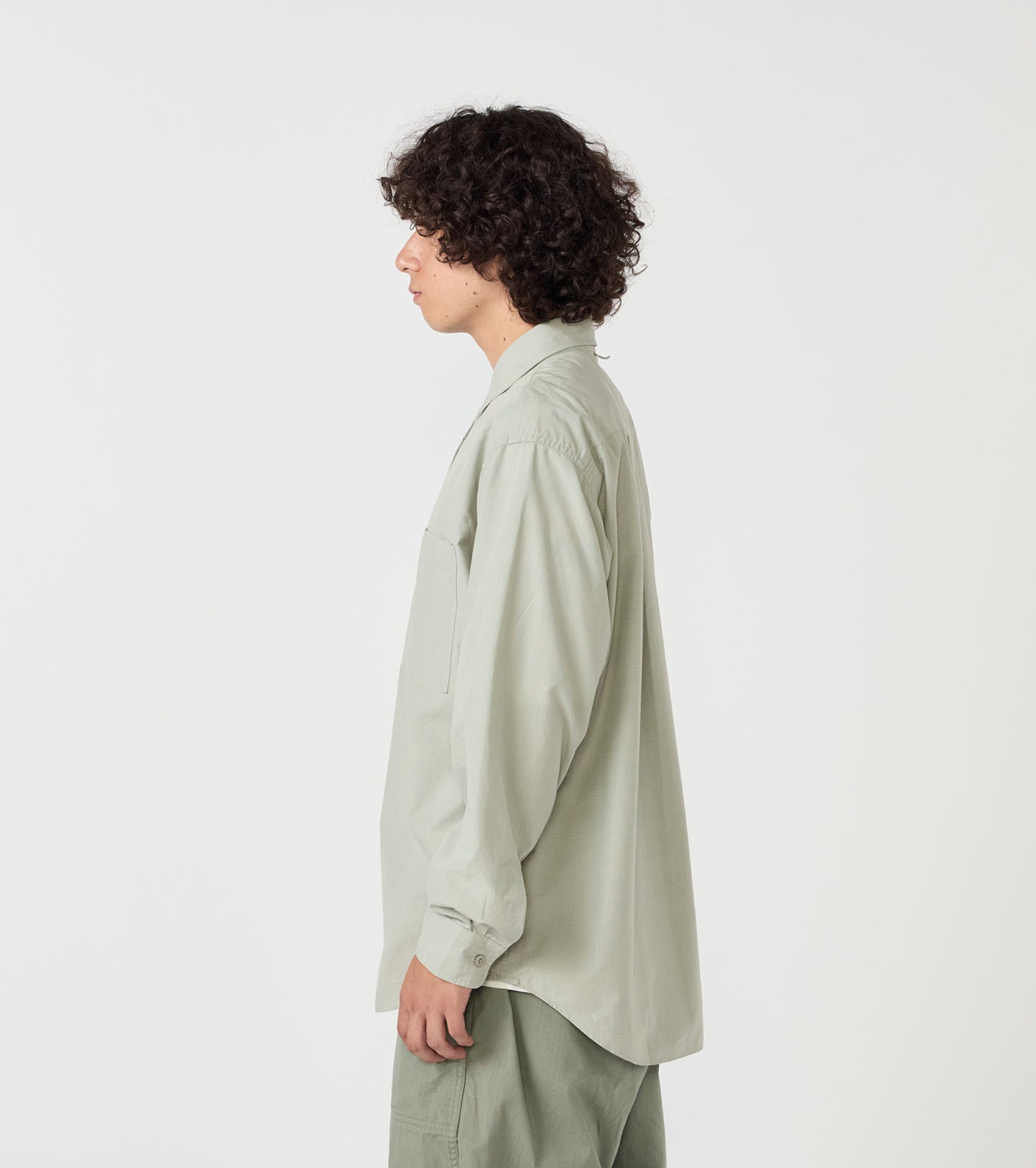 THE NORTH FACE PURPLE LABEL Double Pocket Plaid Field Work Shirt