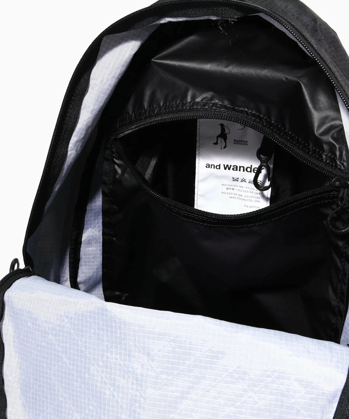 and wander ECOPAK 20L daypack