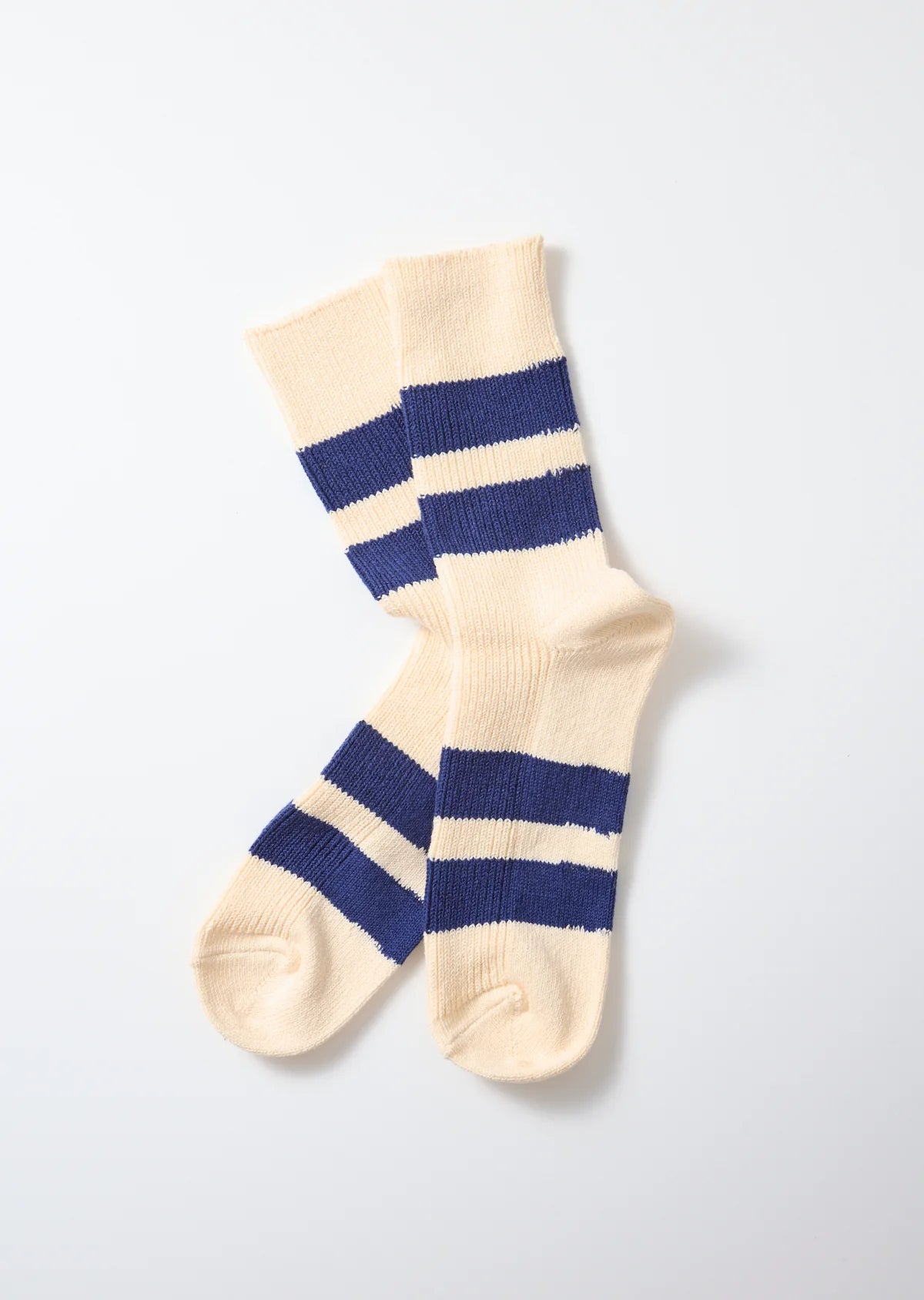RoToTo RECYCLED COTTON STRIPE SOCKS