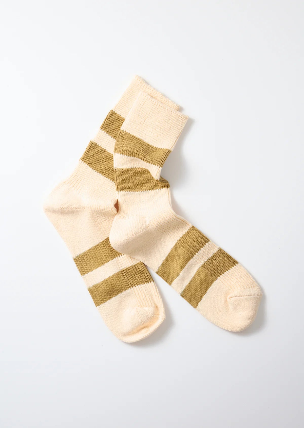 RoToTo RECYCLED COTTON STRIPE SOCKS
