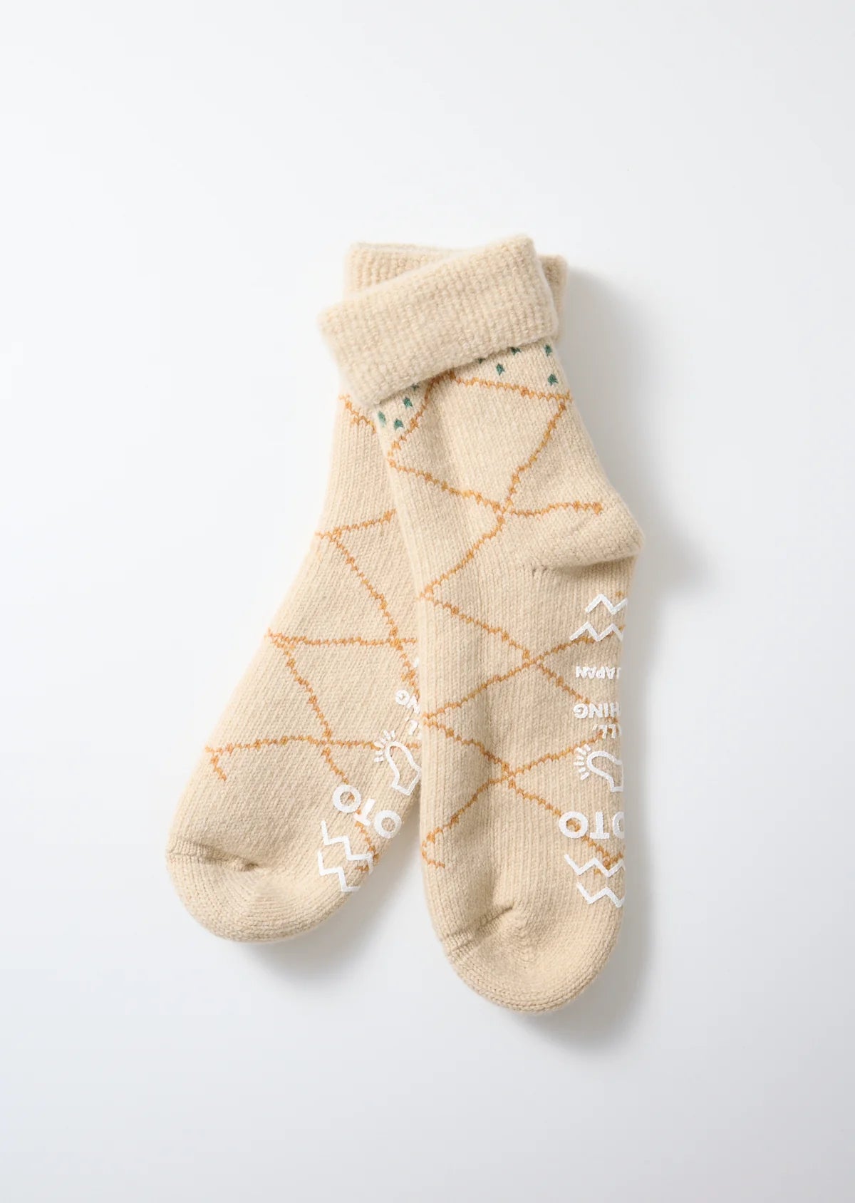 RoToTo MERINO LAMBS WOOL ROOM SOCKS ”BENIOUARAIN”