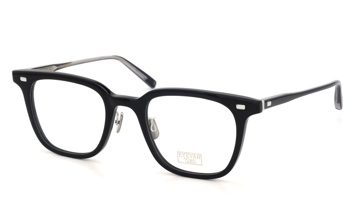 EYEVAN7285 EYEGLASS FRAME 319 C.100 BLACK
