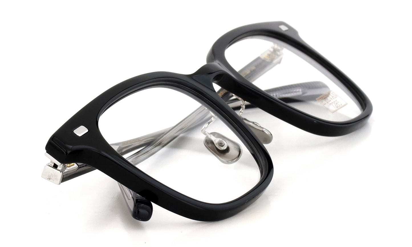 EYEVAN7285 EYEGLASS FRAME 319 C.100 BLACK
