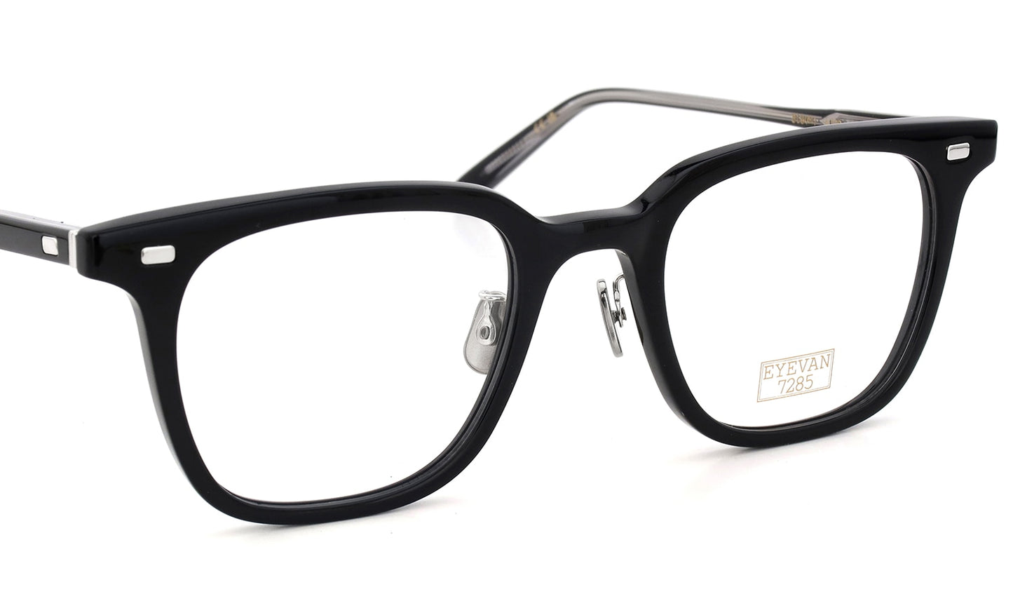 EYEVAN7285 EYEGLASS FRAME 319 C.100 BLACK
