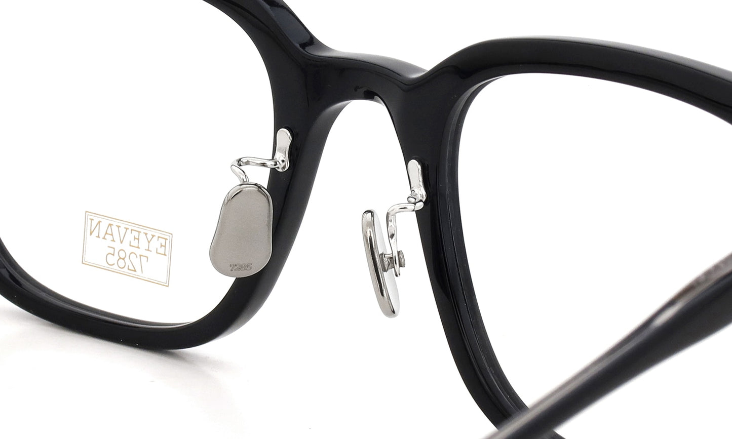 EYEVAN7285 EYEGLASS FRAME 319 C.100 BLACK