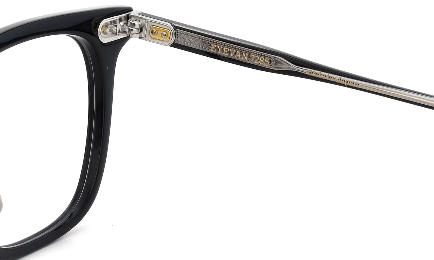 EYEVAN7285 EYEGLASS FRAME 319 C.100 BLACK