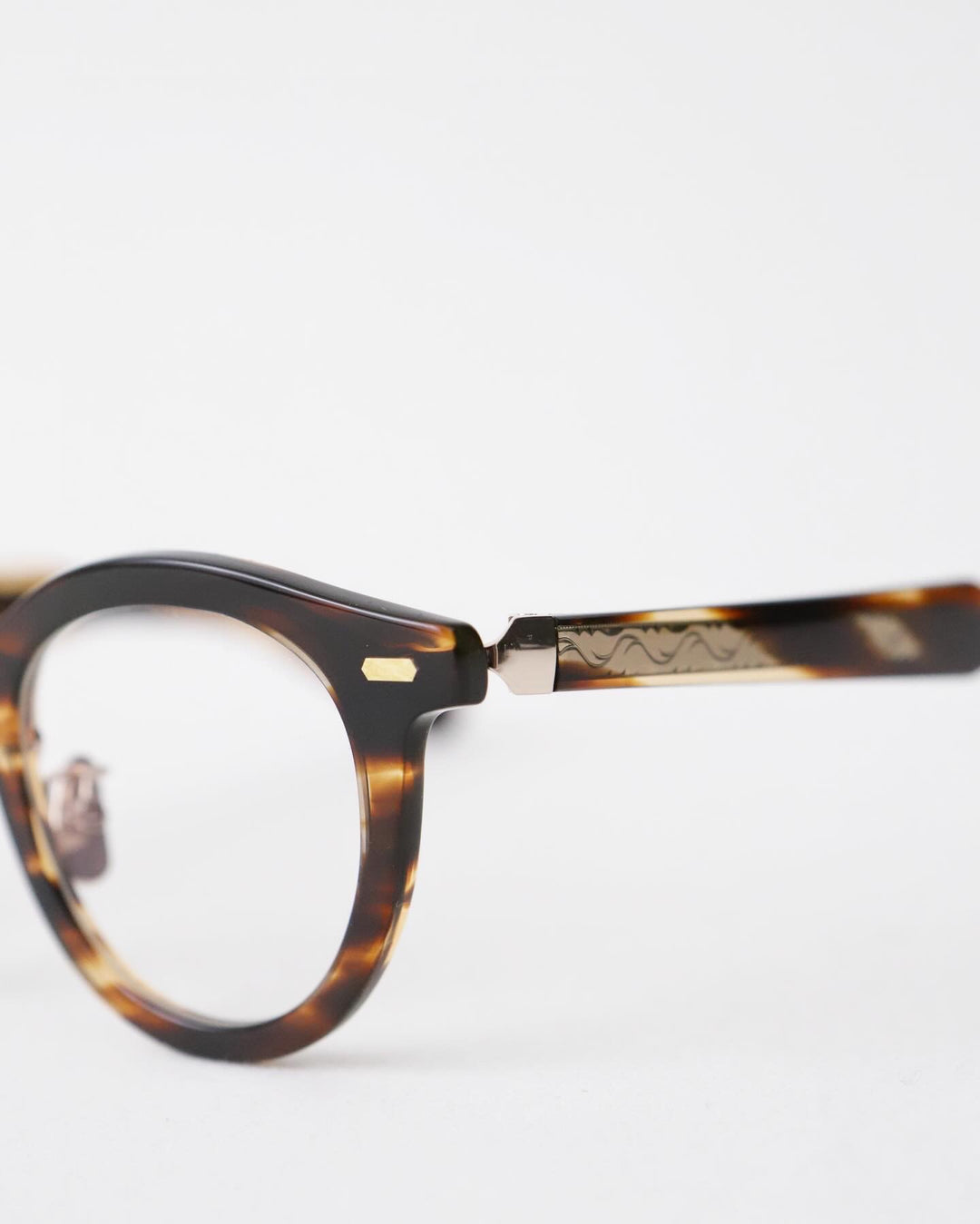 YELLOWS PLUS ELTON EYEGLASS FRAME Amber Mix/Gold