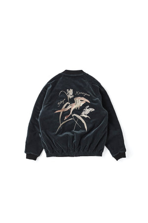 OLD JOE & CO. FADED VELVET SOUVENIR JACKET