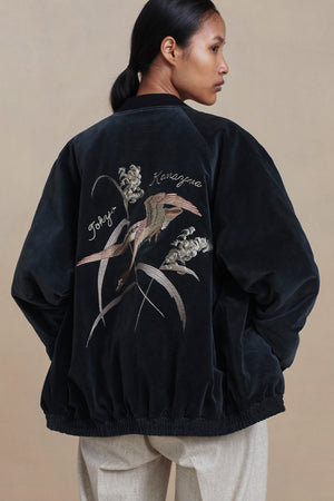 OLD JOE & CO. FADED VELVET SOUVENIR JACKET