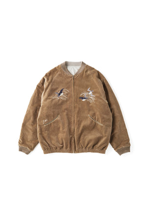 OLD JOE & CO. FADED VELVET SOUVENIR JACKET