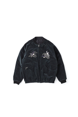 OLD JOE & CO. FADED VELVET SOUVENIR JACKET