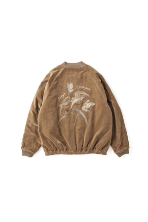 OLD JOE & CO. FADED VELVET SOUVENIR JACKET