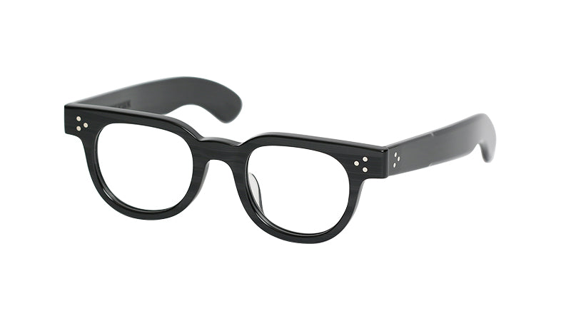 JULIUS TART OPTICAL FDR Eyeglass Frame Black Wood