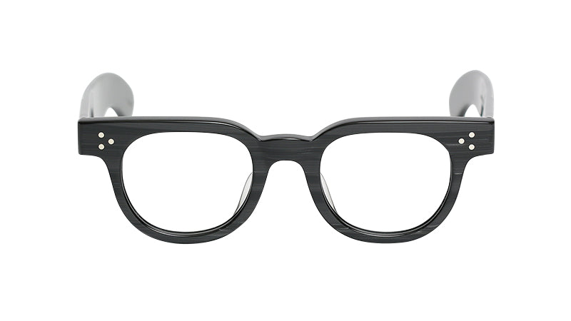 JULIUS TART OPTICAL FDR Eyeglass Frame Black Wood – unexpected store