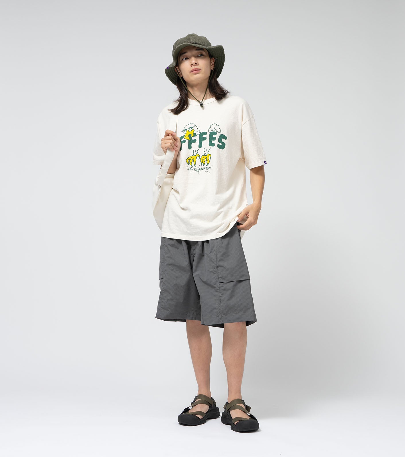 THE NORTH FACE PURPLE LABEL FFFES Graphic Combo Tee