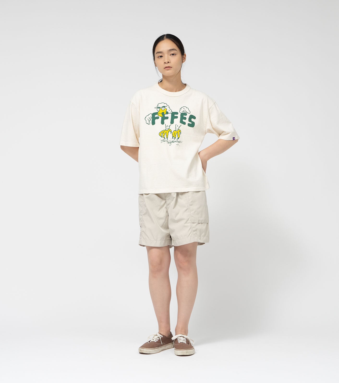 THE NORTH FACE PURPLE LABEL FFFES Graphic Combo Tee