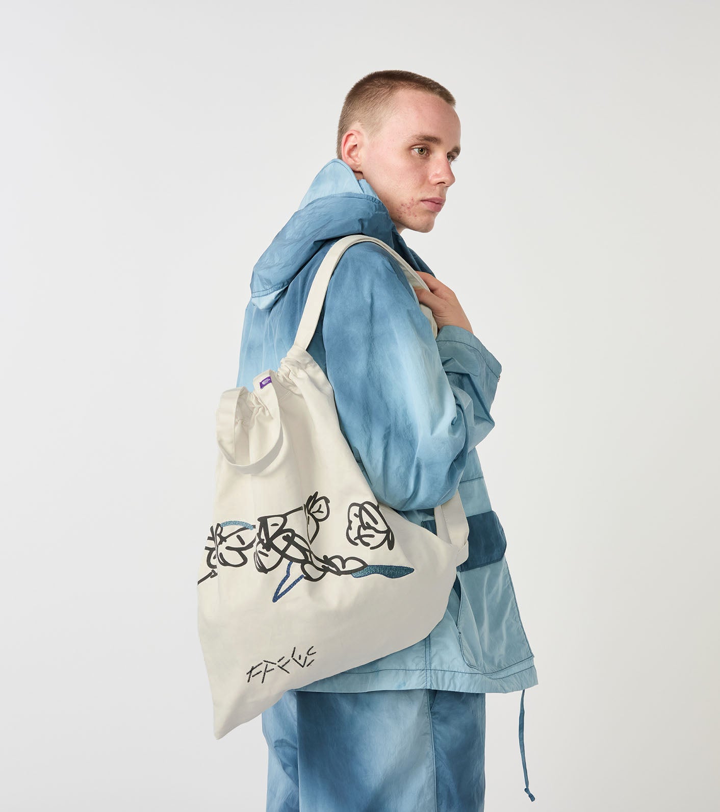 THE NORTH FACE PURPLE LABEL FFFES Graphic Tote