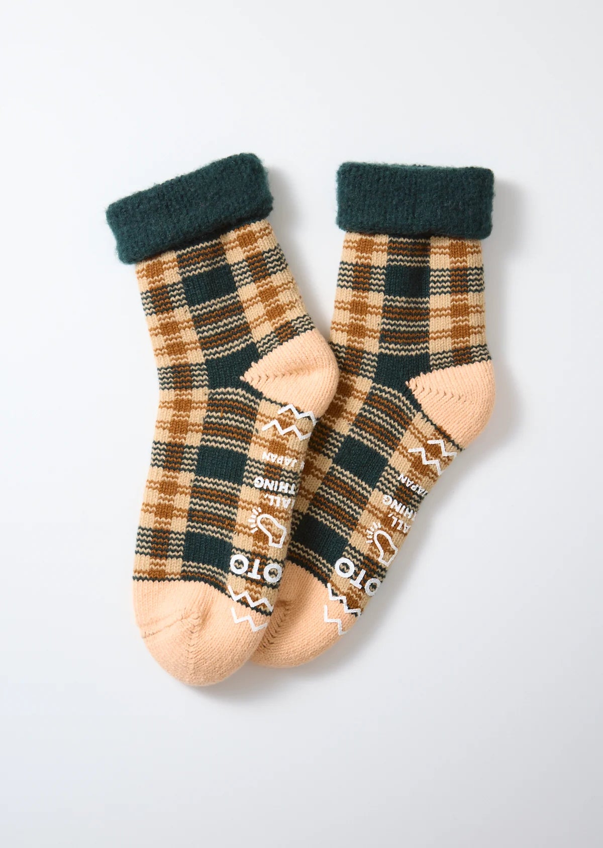 RoToTo COMFY ROOM SOCKS "CHECK"