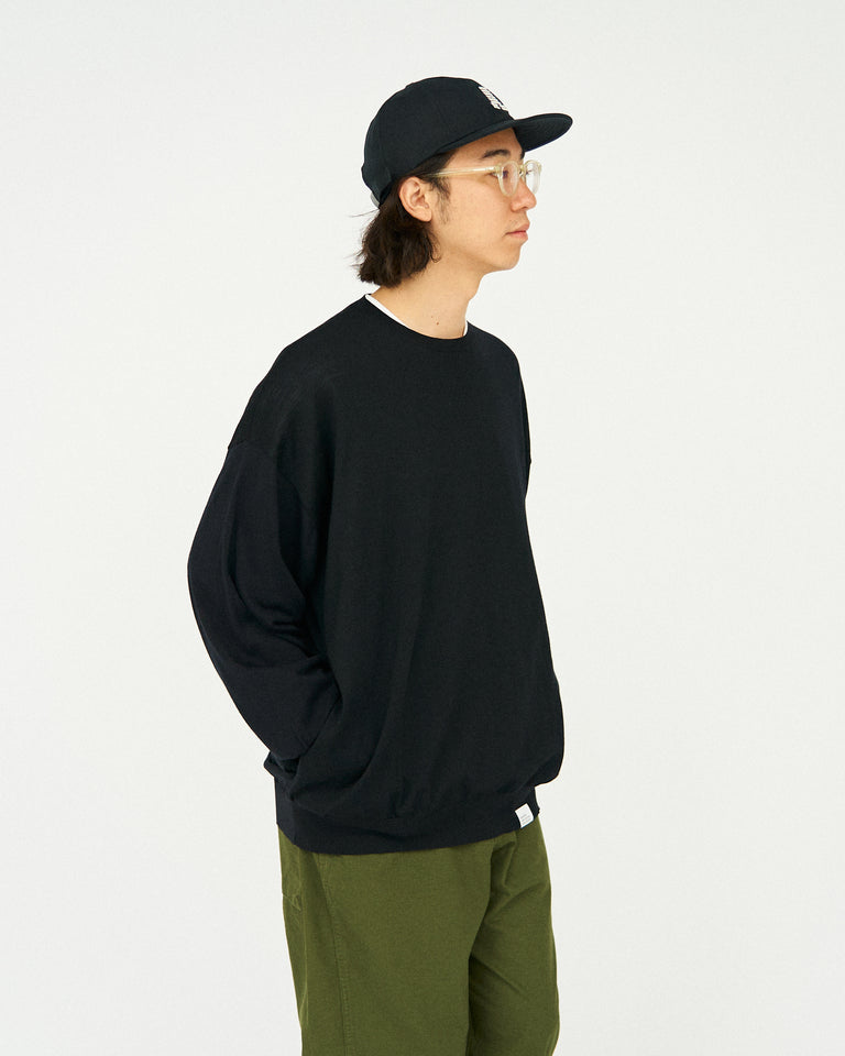 FreshService TECH HIGH GAUGE CREW NECK KNIT