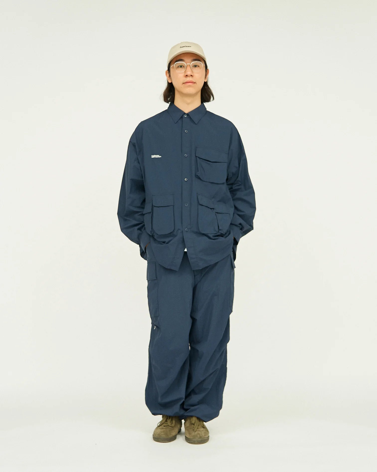 FreshService NYLON TAFFETA UPWARD CARGO POCKET PANTS FreshService NYLON TAFFETA UPWARD CARGO POCKET PANTS