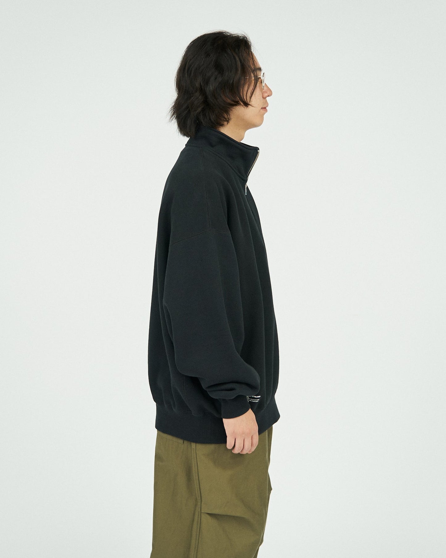 FreshService HEAVY OZ HALF ZIP PULLOVER