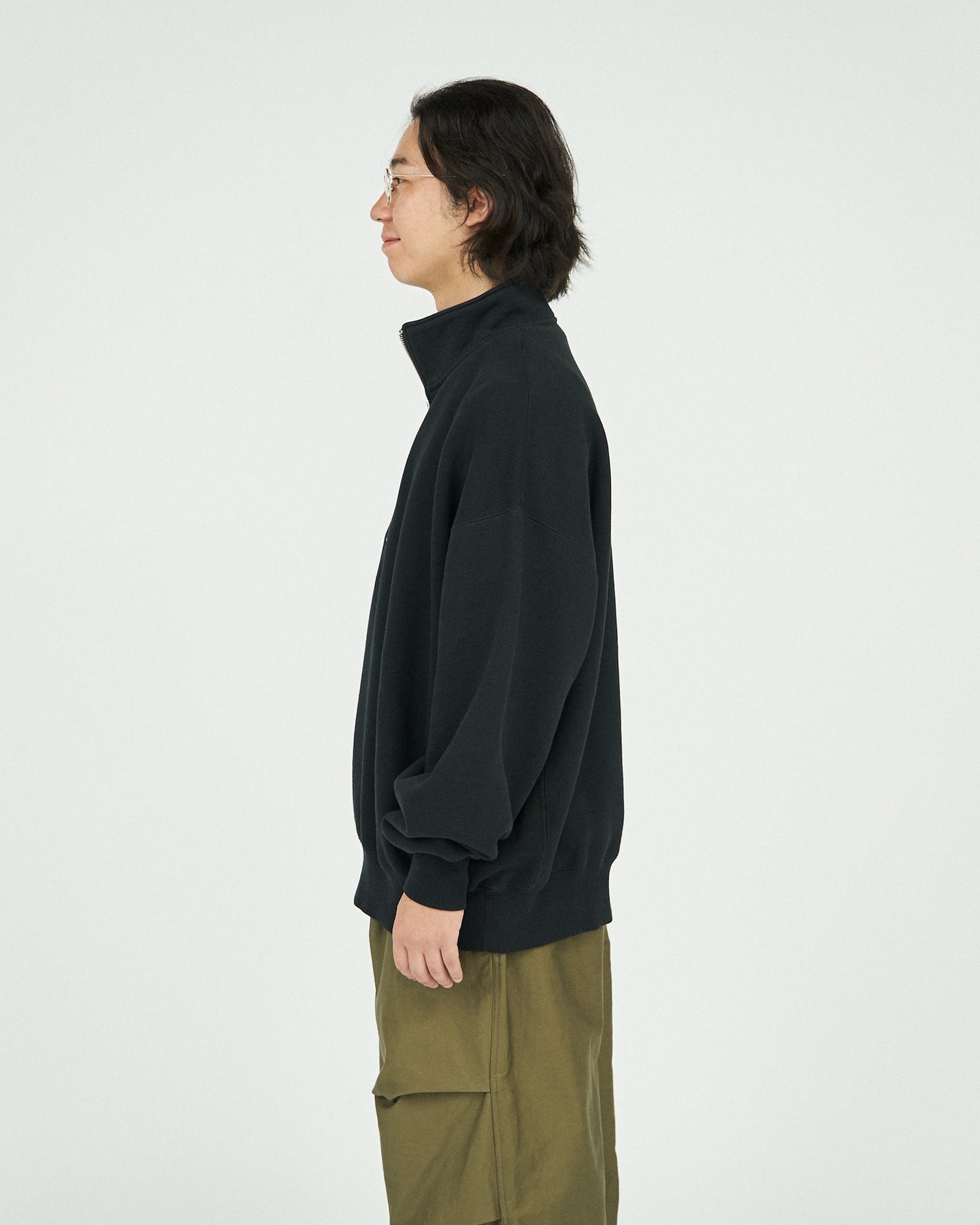 FreshService HEAVY OZ HALF ZIP PULLOVER