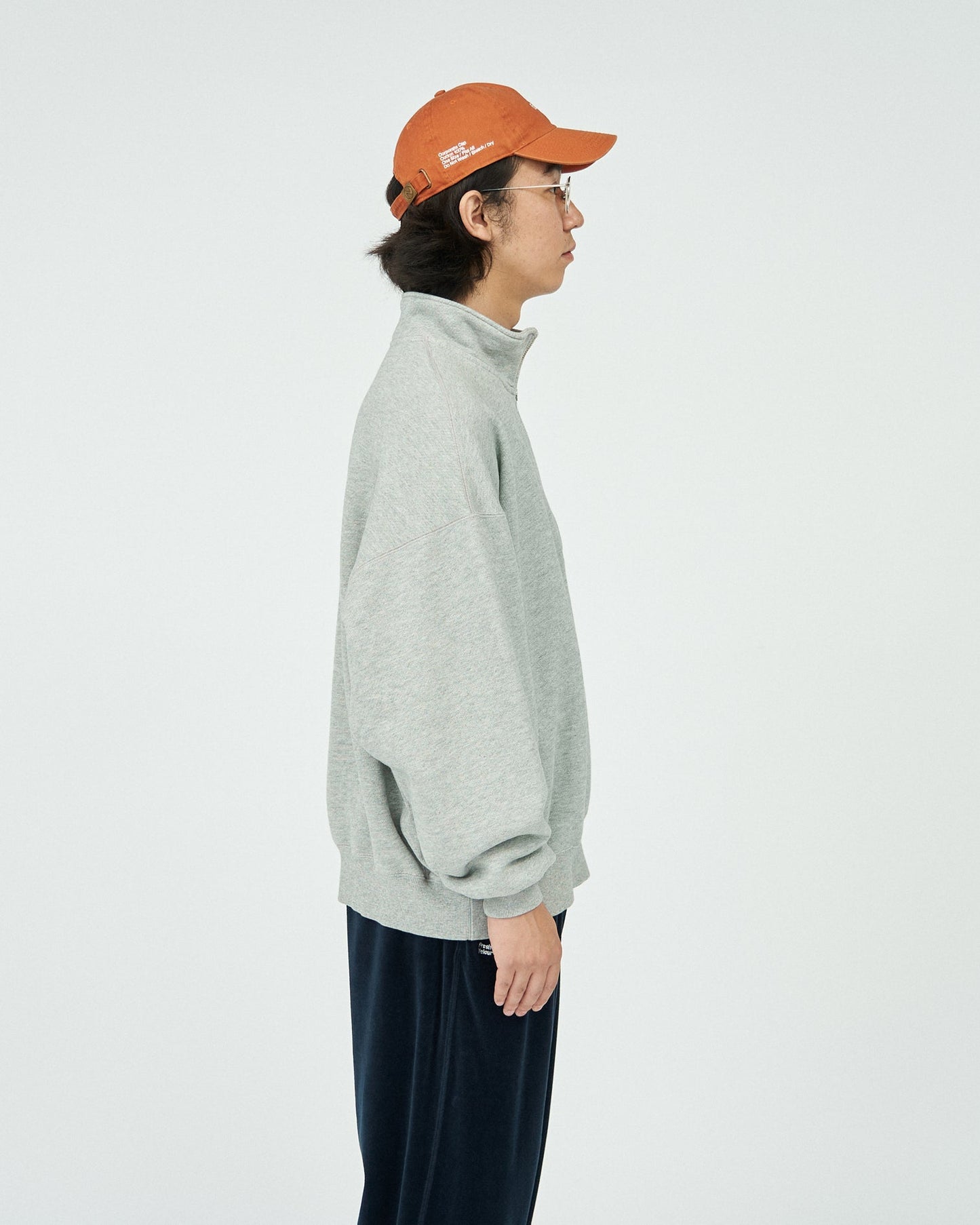 FreshService HEAVY OZ HALF ZIP PULLOVER